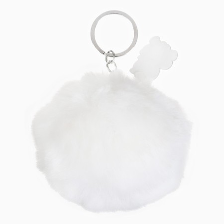 New Year keychain, for keys, fluffy "New Year: heat inside" 9 x 12 cm-4