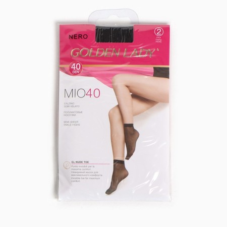 Women's socks Mio 40 Den, black color, One size-5