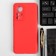 Ibox Case case for Xiaomi 12t phone, silicone, camera protection, red
