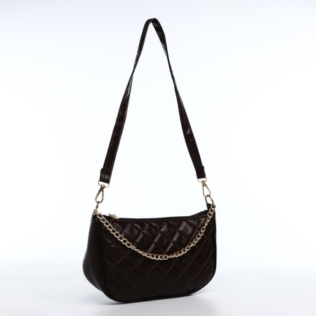 Bag Baget with lightning, brown color-3