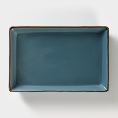 Porcelain Magistro Porcelain "Cerera", 18 × 12 cm, blue color-10