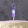 LED candle "Figure 9", 14.5 cm, from batteries LR1130x3 (included), glow of multi (RGB)