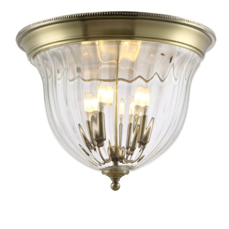 CLECIC CRISTAL Lux, Jugo 0770/104, E14, 4x40 W, 33x24x45 cm, bronze color-3