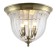 CLECIC CRISTAL Lux, Jugo 0770/104, E14, 4x40 W, 33x24x45 cm, bronze color