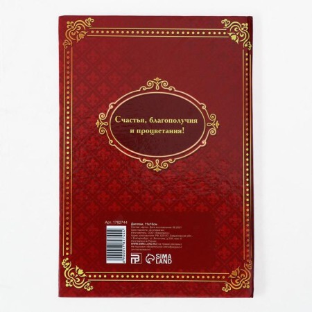Diploma "Happy Jubilee 60"-2
