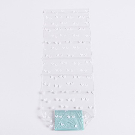 Gift package with a hard bottom, packaging, “hearts” mix, 6 x 8 x 30 cm-11