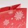Laminated vertical "Snowfall", Ml 23 x 27 x 11.5 cm, New Year