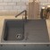 Quartz-quartz kitchen up-up uperwood quartz upd-04, rectangular, color 03 gray