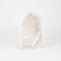 Cosmetic bag with lightning, white color