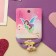 Hair gum "Fairy" (set 2 pcs) Dragonfly, 4 cm, lilac