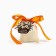 Cotton bag of "tender", 7 x 9 cm