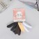 Hair elastic band "Mahrushka Sport" (set of 10 pcs) strips shine tenderness, 4 cm, mix
