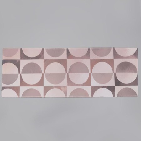 Bathroom mat “Sphere”, 45 × 120 cm, beige color-1