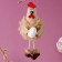Soft toy "Cockerel" on the suspension, 16 cm, color mix