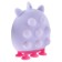 Square "Cutie" pouts a ball, color mix