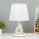 Battle lamp with the backlight "Damon" 1x40W E27 220V white 21x21x33 cm Risalux
