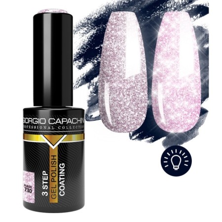 Nail gel polish "Giorgio Capachini", reflective, tone 730, 8 ml-2