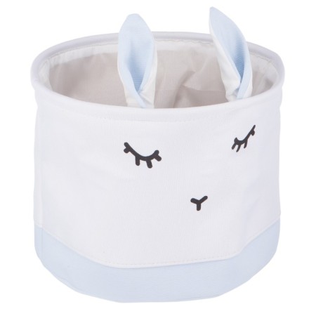 Fabric basket for storage "Rabbit", 32x32x25 cm, heavenly