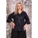Women's tunic, size 50, black color