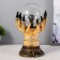 Plasma ball "Claws" beige 14x14x22 cm Risalux