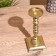 Antik candlestick 18.5 cm, aluminum