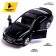 Metal Mercedes-Benz CLS63 AMG, 1:32, doors, inertia, black color open