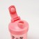 Shaker, 400 ml, series: Crossfit, "Woman with dumbbells", 9.5 x 7 x 16.2 cm, pink