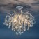 Ceiling lamp 5x60W E27, size 48x48x48.5 cm