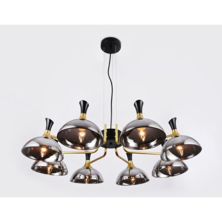 Ambrella Light Traditional, 8x40W E27 chandelier, Black gold color-1