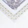 Photo frame Plastic format A4 "Moon" White with gold 30.3x23.5 cm
