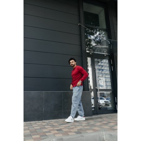 Jumper male ise, size 54, red color-7