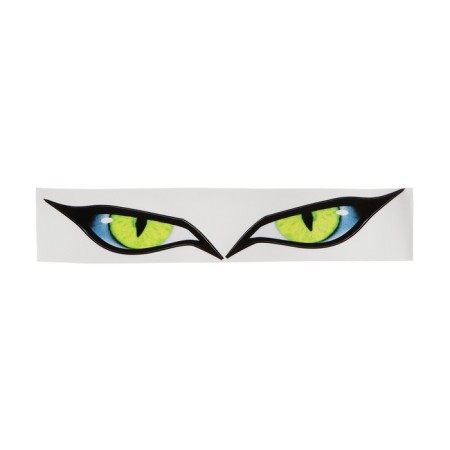 Sticker on the car "Eyes", 32 × 7 cm, yellow-1