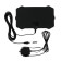 Antenna, indoor, active, with an amplifier, 5 V, 25 DBI, DVB-T2, digital, adhesive, black