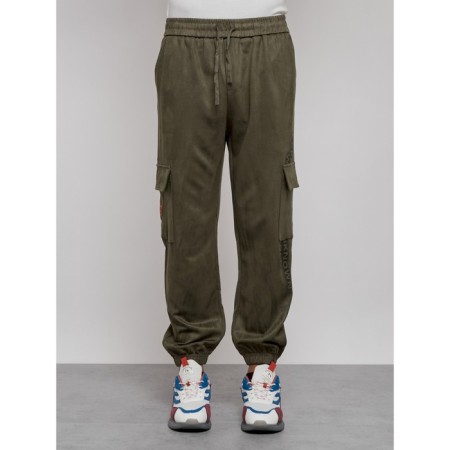 Joggers Sports Men, size 52, Khaki color-7