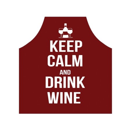 Apron kitchen with a photo print “Continue Calm”, adjustable, size OS-2