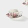 Set of tea ceramic shade "Bells", 4 items: a cup 250 ml, saucer d = 15 cm