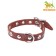 Collar skin -embossed single -layer, 29 x 1.2 cm, dimensionless, mix of flowers