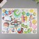Interior plastic sticker "Space flight" 50x70 cm