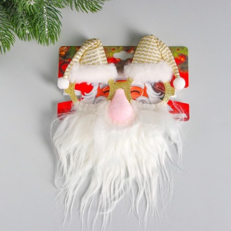 Carnival glasses "Grandfather", in a cap-3