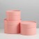 Set of hats 3 in 1 pink, gift packaging, 16 x 10, 14 x 9, 13 x 8.5 cm