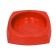 Square Plastic Plastic "Zononic", 200 ml, red