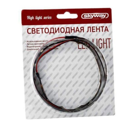 LED automobile tape 12 V, 36 SMD, 90cm, White, Skyway, S03201006-1