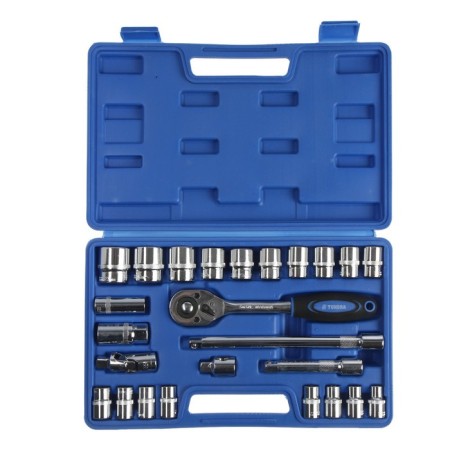 A set of tools in the case of the tundra, automobile, 1/2 ", 25 items-1