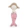 Soft toy "Sheep Zoe Mermaid", 30 cm