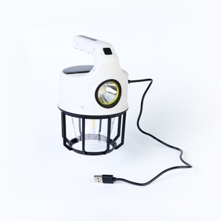 Camping battery lamp, 3.6 W, 2400 mAh, 2835SMD, 9 modes, solar battery-2