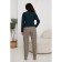 Female trousers, size 50, beige color 60618