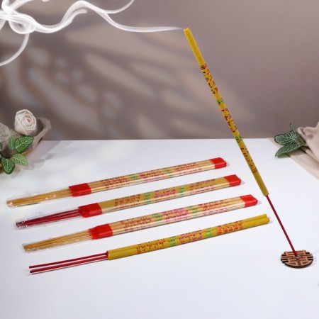 Incense Buddhist "gold, sandalwood", set of 12 pcs (48.5 x 1.2 cm)