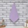 Toward "Dolyana" col. lavender 35x60 cm, 100% hl., large waffle 220 g/m2