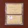 Set of patterns "Cartholder with departments", 7 × 10 × 0.5 cm, 3pcs, acrylic