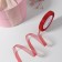 Kapron tape, 10 mm, 20 ± 1 m, color red No. 26